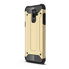Samsung A6+ (2018) Gigapack Defender szilikon telefonvédő ütésállóság, fémhatás, ARANY Samsung A6+ (2018) Gigapack Defender szilikon telefonvédő ütésállóság, fémhatás, ARANY