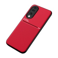 Honor 90 5G Gigapack Szilikon telefonvédő ütésállóság, csíkos, PIROS