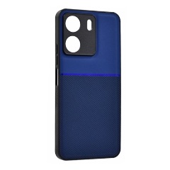 Xiaomi Poco C65 4G Gigapack Szilikon telefonvédő ütésállóság, csíkos, SÖTÉTKÉK