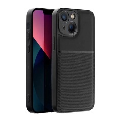 iPhone 14 Gigapack Szilikon telefonvédő ütésállóság, csíkos, FEKETE iPhone 14 Gigapack Szilikon telefonvédő ütésállóság, csíkos, FEKETE