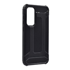 Samsung S23 FE Gigapack Defender szilikon telefonvédő ütésállóság, fémhatás, FEKETE