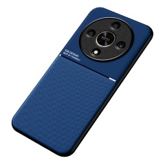 Honor Magic6 Lite 5G Gigapack Szilikon telefonvédő ütésállóság, csíkos, SÖTÉTKÉK