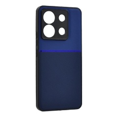 Xiaomi Poco X6 5G Gigapack Szilikon telefonvédő ütésállóság, csíkos, SÖTÉTKÉK