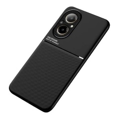 Realme C67 4G Gigapack Szilikon telefonvédő ütésállóság, csíkos, FEKETE