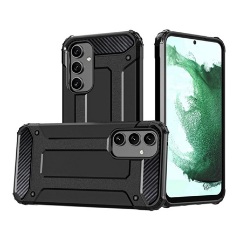 Samsung A54 5G Gigapack Defender szilikon telefonvédő ütésállóság, fémhatás, FEKETE Samsung A54 5G Gigapack Defender szilikon telefonvédő ütésállóság, fémhatás, FEKETE