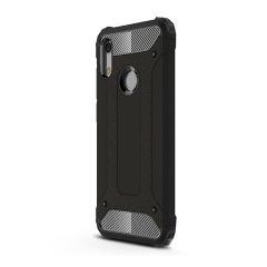 Huawei Y6s (2019) Gigapack Defender szilikon telefonvédő ütésállóság, fémhatás, FEKETE Huawei Y6s (2019) Gigapack Defender szilikon telefonvédő ütésállóság, fémhatás, FEKETE