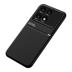 Xiaomi Poco X6 Pro 5G Gigapack Szilikon telefonvédő ütésállóság, csíkos, FEKETE