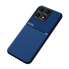 Honor X8a GIGAPACK Szilikon telefonvédő ütésállóság, csíkos, SÖTÉTKÉK