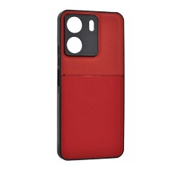 Xiaomi Poco C65 4G GIGAPACK Szilikon telefonvédő ütésállóság, csíkos, PIROS