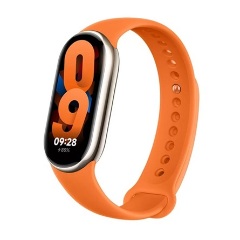 Xiaomi Smart Band 9 XIAOMI pótszíj egyedi méret, szilikon, NARANCSSÁRGA