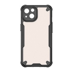 iPhone 14 GIGAPACK Defender szilikon telefonvédő ütésállóság, kameravédő, FEKETE