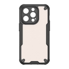iPhone 14 Pro GIGAPACK Defender szilikon telefonvédő ütésállóság, kameravédő, FEKETE