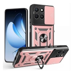Honor X8c GIGAPACK Defender szilikon telefonvédő ütésállóság, kameravédő, ROZÉARANY