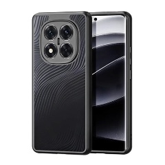 Redmi Note 14 Pro Plus 5G DUX DUCIS AIMO szilikon telefonvédő ütésállóság, hullám, FEKETE