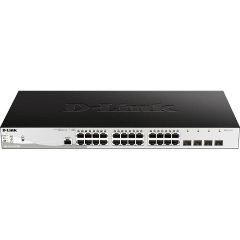 D-Link DGS-1210-28P/ME Metro PoE rack switch