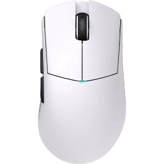 LAMZU PARO Aurora optikai vezeték nélküli gaming egér fehér + 8K adapter