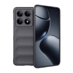 Xiaomi Poco X7 GIGAPACK Szilikon telefonvédő ütésállóság, 3D, SÖTÉTSZÜRKE