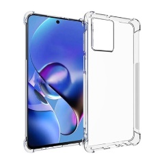 Motorola Moto G54 5G Gigapack szilikon telefonvédő ütésállóság, légpárnás sarok, ÁTLÁTSZÓ