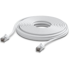 Ubiquiti UniFi Etherlighting RJ45 CAT6A S/FTP - RJ45 CAT6A S/FTP M/M adatkábel 12m fehér