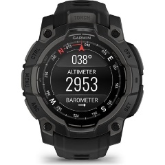 Garmin Instinct 3 45mm AMOLED fekete okosóra