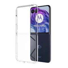 Motorola Razr 50 Ultra 5G GIGAPACK Szilikon telefonvédő ütésállóság, átlátszó hátlap, ÁTLÁTSZÓ