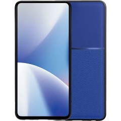 iPhone 16e GIGAPACK Szilikon telefonvédő ütésállóság, csíkos, SÖTÉTKÉK