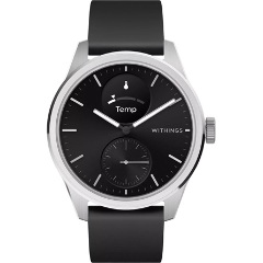 Withings HWA10-model 1 ScanWatch 2 38mm fekete okosóra