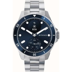 Withings ScanWatch Nova hibrid 42mm kék okosóra