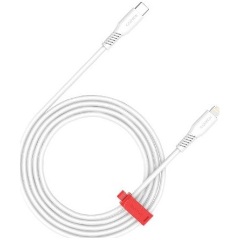 Canyon CC60AB USB-C - USB-C M/M töltőkábel 1.2m fehér 60W braided