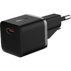 Baseus GaN5 Mini 20W univerzális hálózati töltő adapter fekete