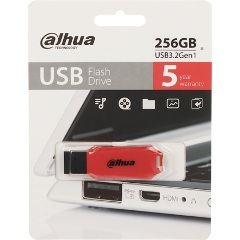 Dahua 256GB U176 USB-A 3.2 Gen1 pendrive BOX piros