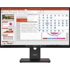 Lenovo ThinkVision T27-40 27" IPS LED monitor fekete 120Hz (USB-C: 15W)