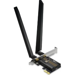 TP-Link Archer TBE552E BE9300 9,3Gb/s PCIe x1 Tri-Band Wi-Fi Bluetooth hálózati adapter low profile (BT5.4)