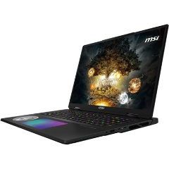 MSI Titan 18 HX AI A2XWJG Dragon Edition Norse Myth gaming notebook fekete (120Hz; Core Black)