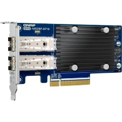QNAP QXG-10G2SF-X710 10Gb/s PCIe x8 SFP+ Dual SFP+ hálózati adapter low profile