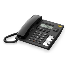 ALCATEL T56 telefon készülék (vezetékes, kijelző) FEKETE