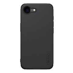 iPhone 16e NILLKIN SUPER FROSTED PRO MAGNETIC műanyag telefonvédő mágneses, gumírozott, FEKETE