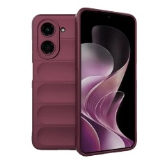 Redmi A5 4G GIGAPACK Szilikon telefonvédő ütésállóság, 3D, BORDÓ