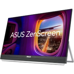 Asus ZenScreen MB229CF 21.5" IPS LED hordozható monitor szürke 100Hz (USB-C: 60W)