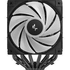 DeepCool CPU Cooler - AG620 BK ARGB V2 (29,4 dB; max, 115,32 m3/h; 4pin csatlakozó, 6 db heatpipe, 12cm, PWM, LED)
