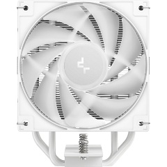 DeepCool CPU Cooler - AG400 WH ARGB V2 (31,6 dB; max, 128,93 m3/h; 4pin csatlakozó, 4 db heatpipe, 12cm, PWM, fehér)