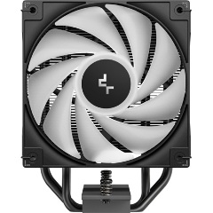DeepCool CPU Cooler - AG400 BK ARGB V2 (31,6 dB; max, 128,93 m3/h; 4pin csatlakozó, 4 db heatpipe, 12cm, PWM)