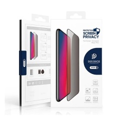 Samsung S25 DUX DUCIS PRIVACY képernyővédő üveg 2.5D, 9H, FEKETE