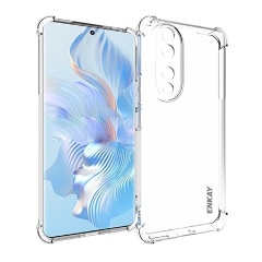 Honor 90 5G ENKAY szilikon telefonvédő ütésállóság, légpárnás sarok, ÁTLÁTSZÓ