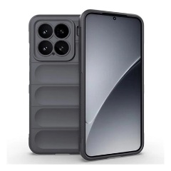 Xiaomi 15 GIGAPACK Szilikon telefonvédő ütésállóság, 3D, SÖTÉTSZÜRKE