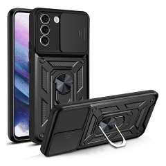 Samsung S20 FE Gigapack Defender szilikon telefonvédő ütésállóság, kameravédő, FEKETE