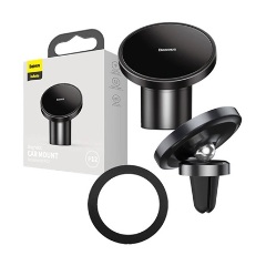 BASEUS NEO GRAVITY autós tartó műszerfalra, MagSafe, FEKETE