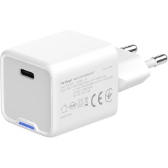 COLORWAY AC töltő GaN Mini CW-CHS056PD-WT 35W PD port PPS USB-C fehér