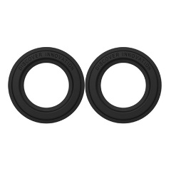 NILLKIN SNAPHOLD öntapadós fémlap 2db mágneses autós tartóhoz ideális, MagSafe, FEKETE