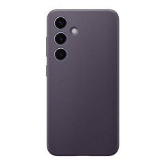 Samsung S24 5G Designed for SAMSUNG műanyag telefonvédő ECO bőr hatású hátlap LILA